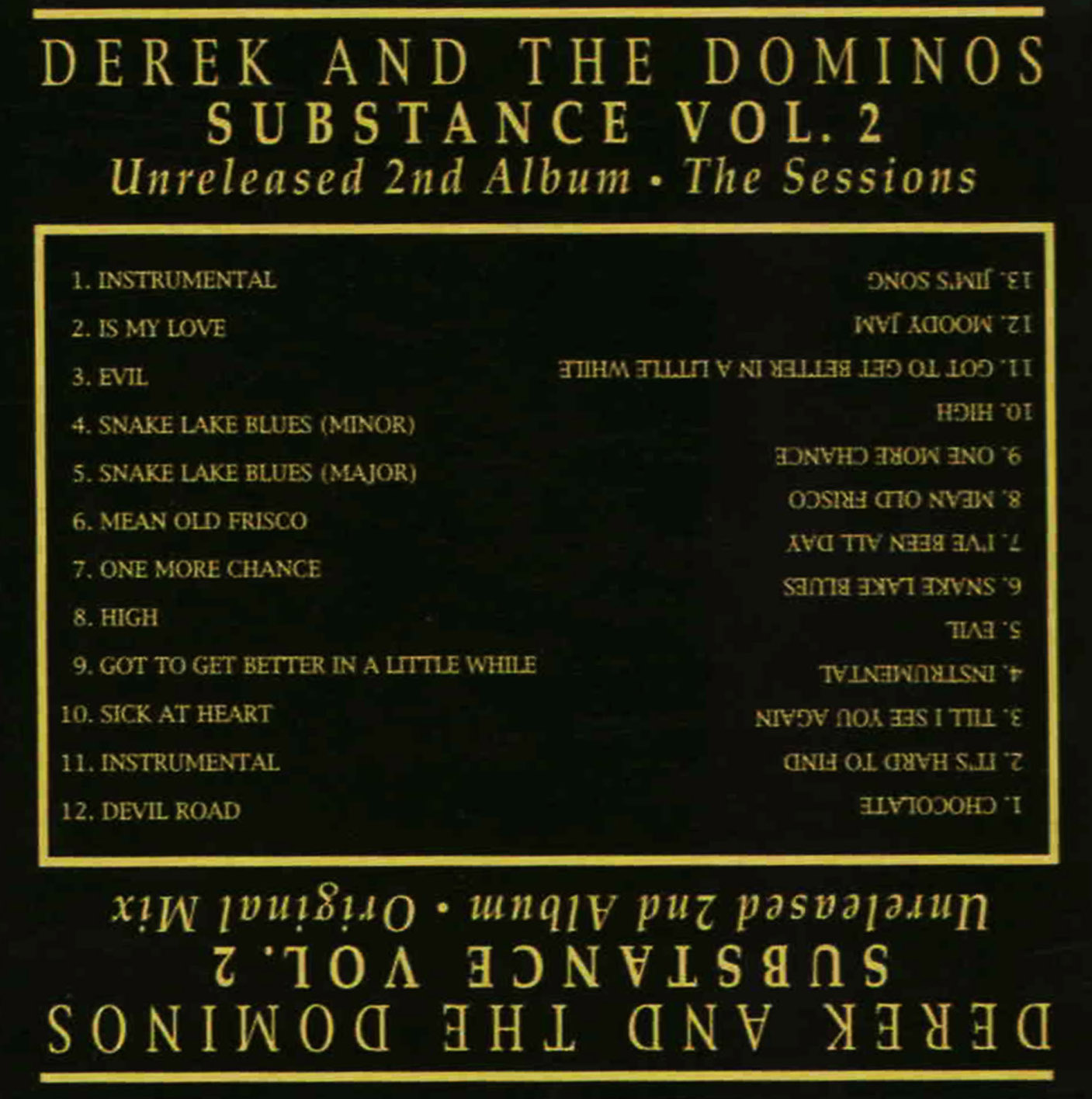 Derek and the Dominos – Substance Vol. 2 – Jerry Scott