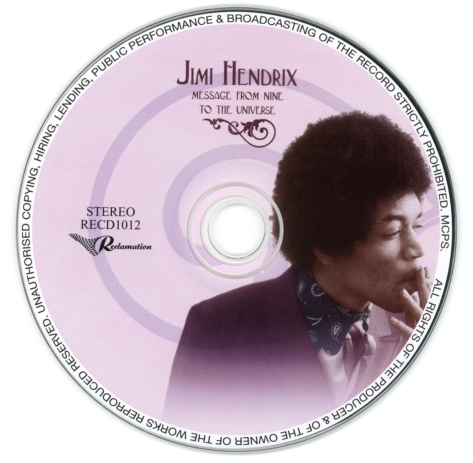 Jimi Hendrix – Message From Nine To The Universe – Jerry Scott